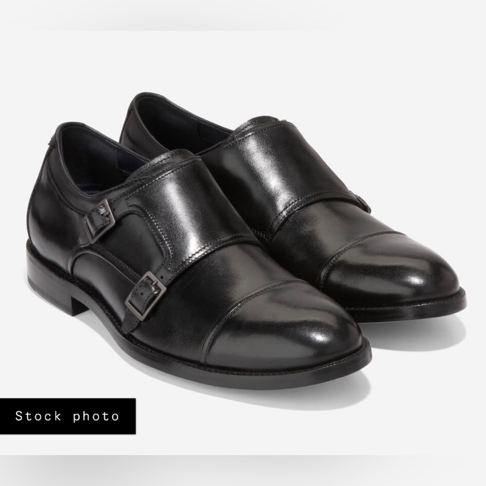 Cole Haan Warner Grand Monk Oxford monkstrap